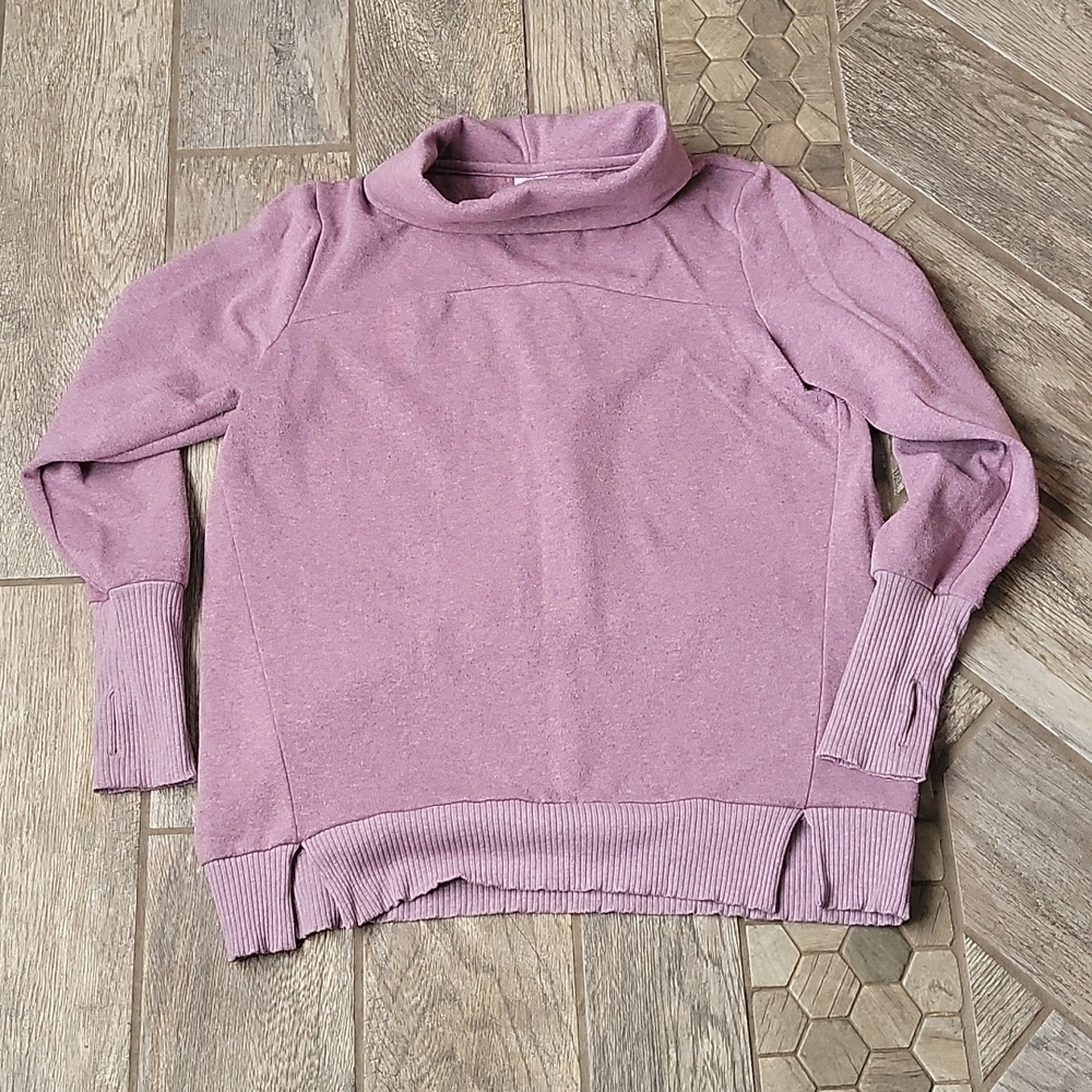 WOMENS size large cowl neck sweatshirt